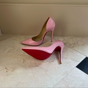Pink Christian Louboutin 110mm heels